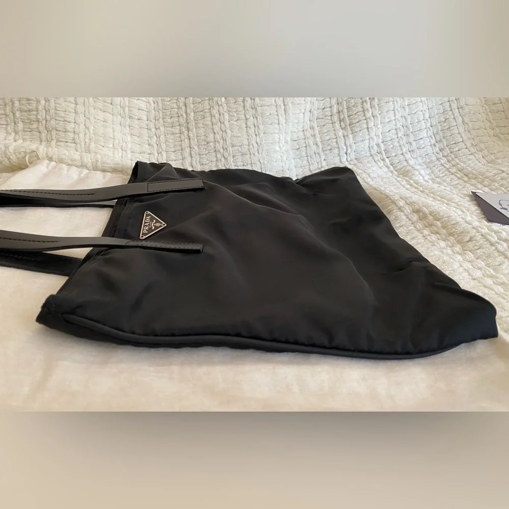 Prada Black Nylon Tote Bag - Picture 4 of 14